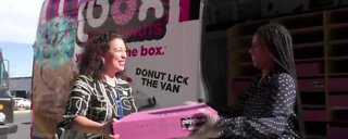Pinkbox Doughnuts Give Back