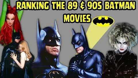 Ranking the 1989 & 1990s Batman movies 🦇