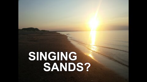 Singing Sands at Brackley Beach Prince Edward Island