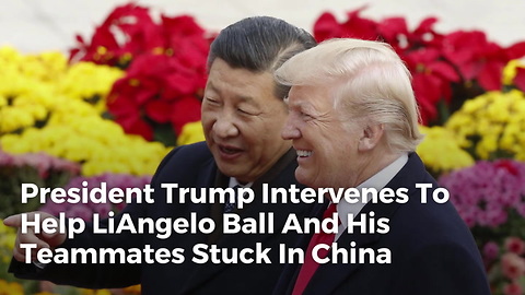 President Trump Intervenes To Help Liangelo Ball And His Teammates Stuck In China