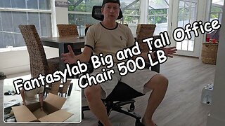 Fantasylab Big and Tall Office Chair 500LBS Unboxing, Assembly & Review