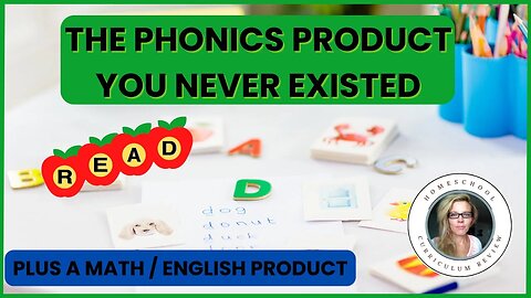 Homeschool Phonics Curriculum Product by Mrs. T - Plus Math and English Product