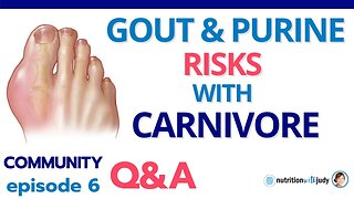 Community Q&A: Gout Flares with High Purines on Carnivore & More - Episode 6