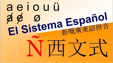 El Sistema Español: Nuevo sistema fonético para la pronunciación del chino cantonés