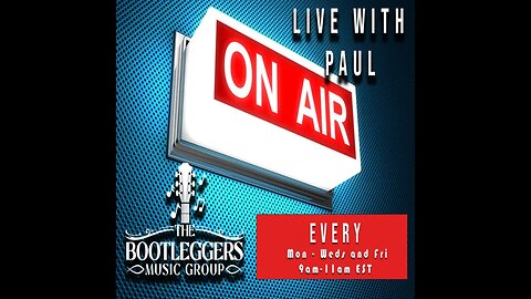 Paul LIVE with Chuck Wilson - Bootlegger Guitar