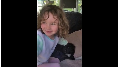 Sweet Girl Has Adorable Reaction To New Puppy Surprise