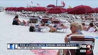 Spring Break Safety at Fort Myers Beach