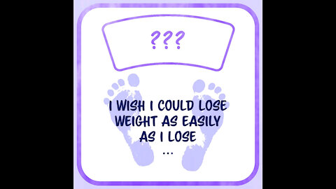 I Wish I Could Lose Weight [GMG Originals]