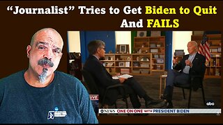 The Morning Knight LIVE! No. 1322- “Journalist” Tries to Get Biden to Quit and Fails