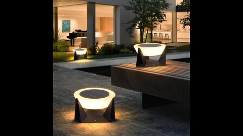 Villa Column Solar LED Outdoor Lamp