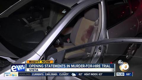 Opening statements begin in murder-for-hire trial