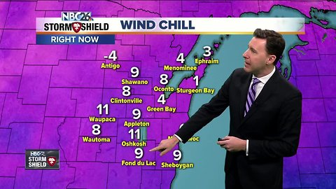 Michael Fish's NBC26 New Year's Day weather forecast