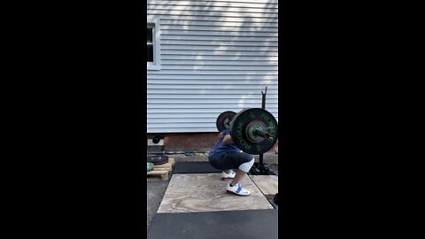 Back Squat Double at 127KG/279LBs
