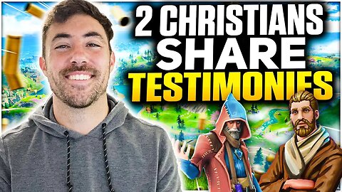 Christian Streamer Shares His Testimony - No Build Fortnite