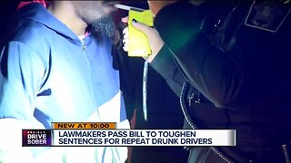 Lawmakers pass bill to toughen sentences for repeat drunk drivers