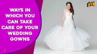 Top 4 Ways To Take Care Of The Wedding Gown