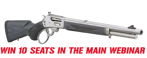 MARLIN MODEL 1895 TRAPPER .45-70 MINI #1 FOR 10 SEATS IN THE MAIN WEBINAR