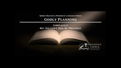 17 Godly Planning
