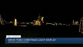 Drive-Thru Christmas Light Show open in Genesee County