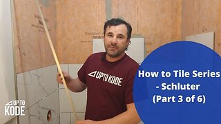 How To Install Schluter - Tile Series 3/6