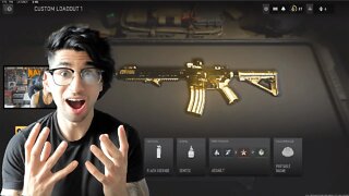 MY FIRST GOLDEN GUN!! THE M4!! | Modern Warfare 2