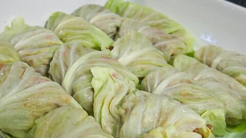 CABBAGE AND GROUND BEEF DIFFERENT RECIPE IDEA. An elegant dinner with ground beef