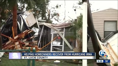 Rebuild Florida on the Treasure Coast helping those impacted by Hurricane Irma