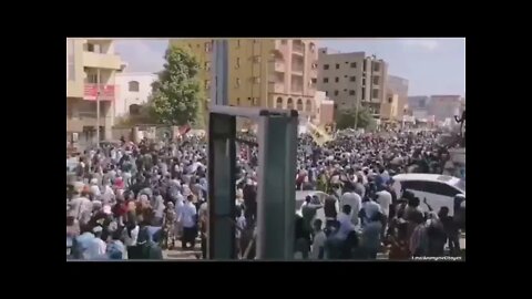 SUDAN - Political Crisis And Chaos Amid Massive Protest Demonstrations