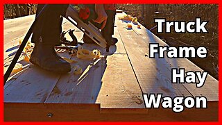 Rebuilding the Truck-Frame Hay Wagon