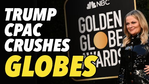 Trump CPAC speech DEMOLISHES Golden Globes in ratings