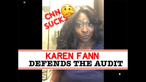 ARIZONAS KAREN FANN DEFENDS THE AUDIT | MARICOPA COUNTY | CNN BLOWS A**