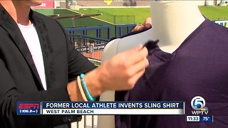 Former Local Athlete invents Sling Shirt