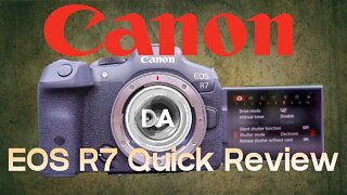 Canon EOS R7 Quick Review: Powering into the APS-C Space