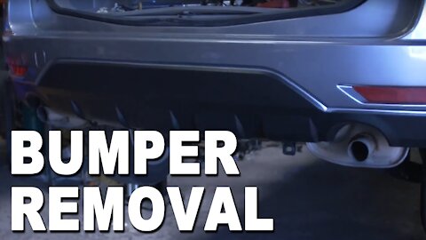 Install rear bumper cover - 2010 Subaru Forester