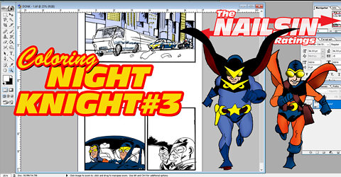 The Nailsin Ratings: Coloring Night Knight 3