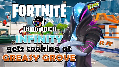 INFINITY gets cooking at GREASY GROVE! #Fortnite