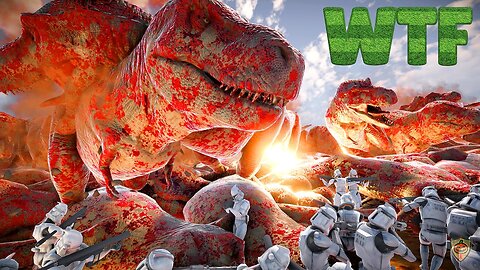 3000 CLONE TROOPERS TAKE A LICKING ON THE OUTER RIM | Jurassic World