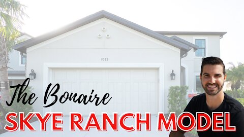 Skye Ranch Sarasota - Bonaire Model Home Tour - Sarasota Real Estate
