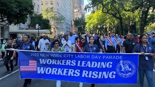 2022 #labordayparade hosted by @CentralLaborNYC @NYSAFLCIO Midtown 5th Avenue 9/10/2022 #laborday