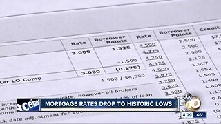 Mortgage rates hit record low as peak season approaches