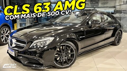 MERCEDES BENZ CLS 63 AMG 5.5 V8 VALE CADA CENTAVO! ESCUTE ESSE RONCO ABSURDO!