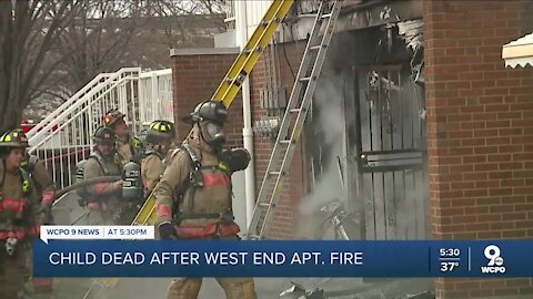 CFD: Toddler dies in West End apartment fire