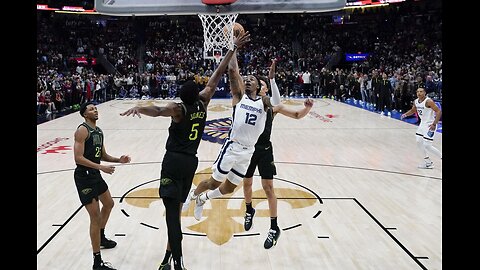 Ja Morant's buzzer beater against Pelicans#nba#basketball