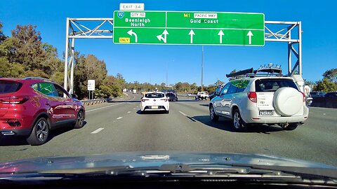 Australian M1 Highways || Brisbane to Gold Coast || QLD