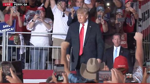 PRESIDENT TRUMP RALLY IN PERRY, GA 9/25