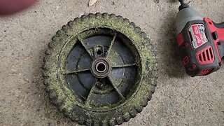 Lawn Mower Wobbly Wheel Fix