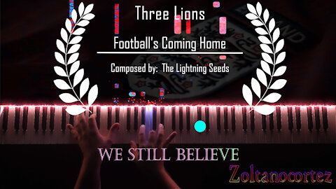 Three Lions (Football's Coming Home) by The Lightning Seeds - Piano Cover