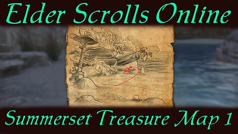Summerset Treasure Map 1 [Elder Scrolls Online] ESO