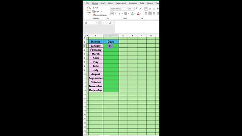 Excel Tips & Tricks: Calculate Days in Each Month Like a Pro! #ExcelHacks #ExcelTips #ExcelTricks