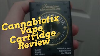 Cannabiotix Vape Cartridge Review: Good, Just Not Great